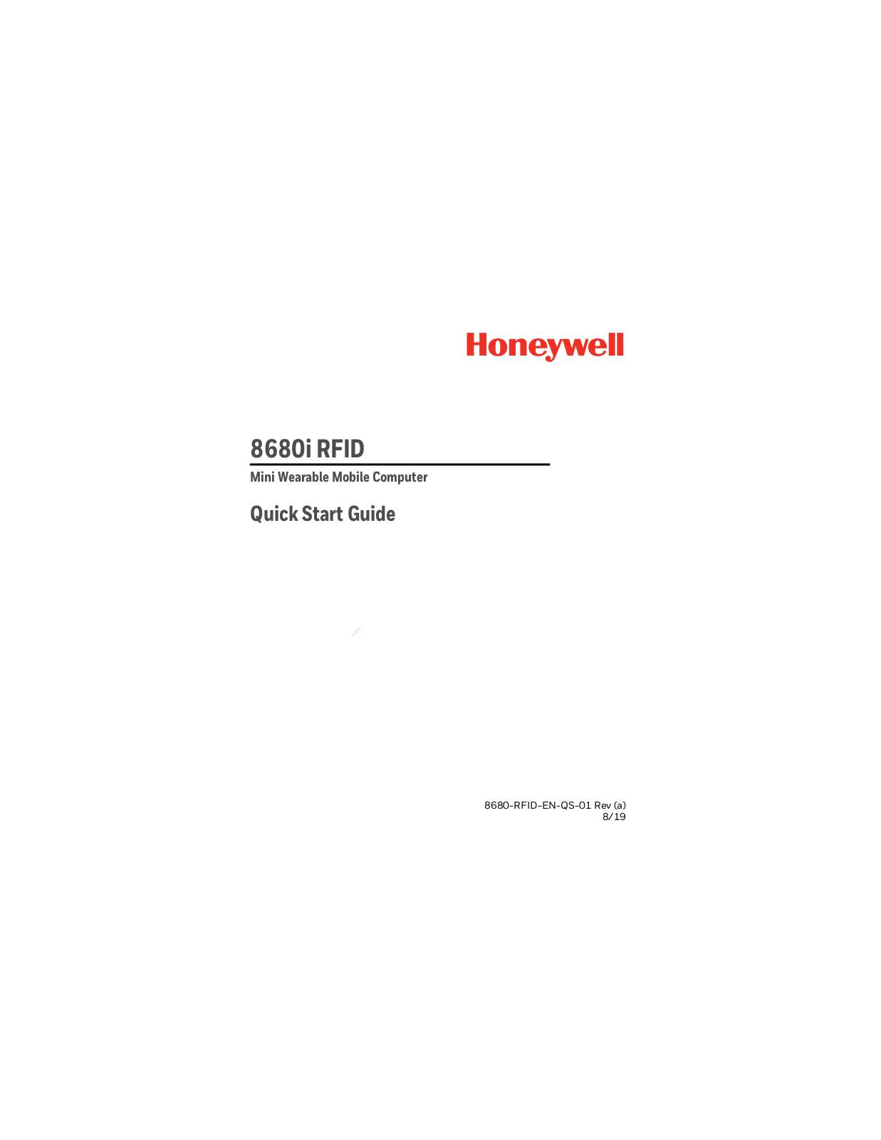 Honeywell 8680C Users Manual