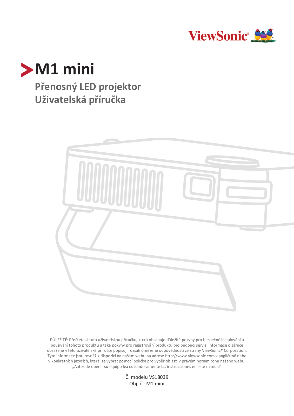 VIEWSONIC VS18039 User Manual