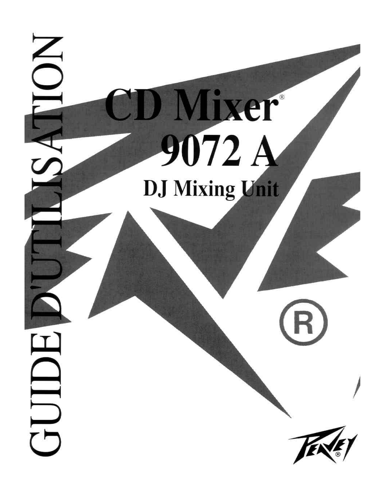 PEAVEY CD MIX 9072 A User Manual