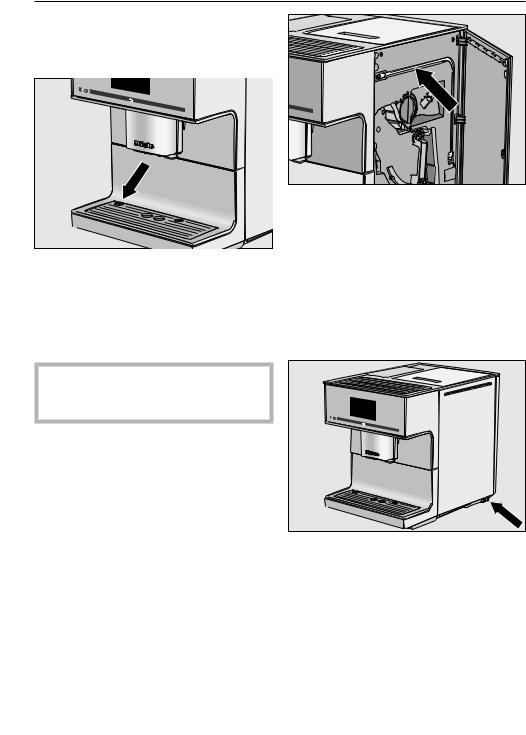 Miele CM7500 User manual