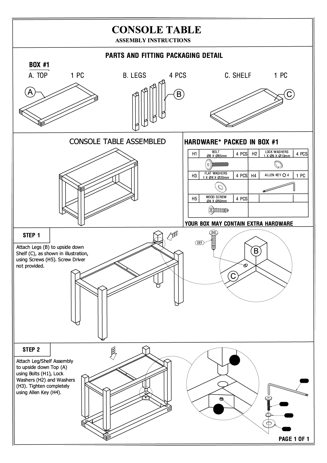 Sand & Stable W002525283 Installation & Assembly - ManualMachine.com