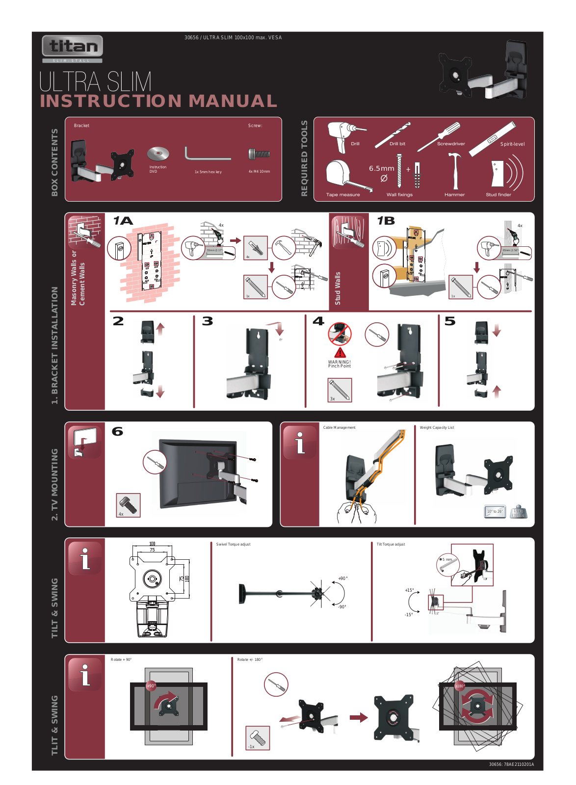 Titan 30656 User Manual