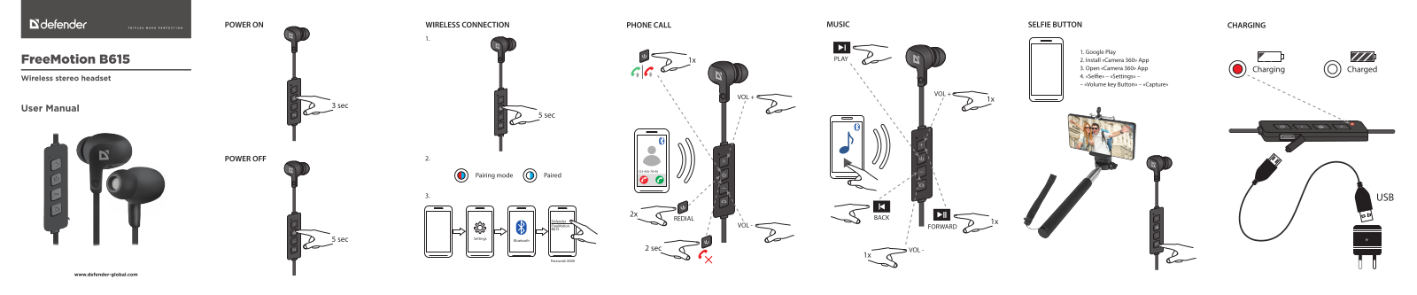 Defender B615 User Manual