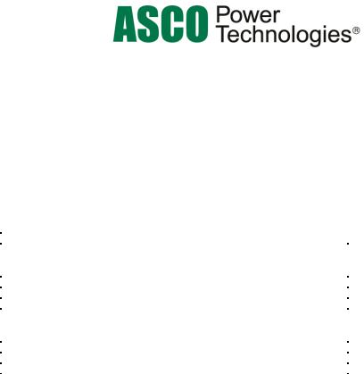 Emerson ASCO 5110, ASCO 5900 CPMS, ASCO 5310, ASCO 5350, ASCO PowerQuest 5710 Warranties