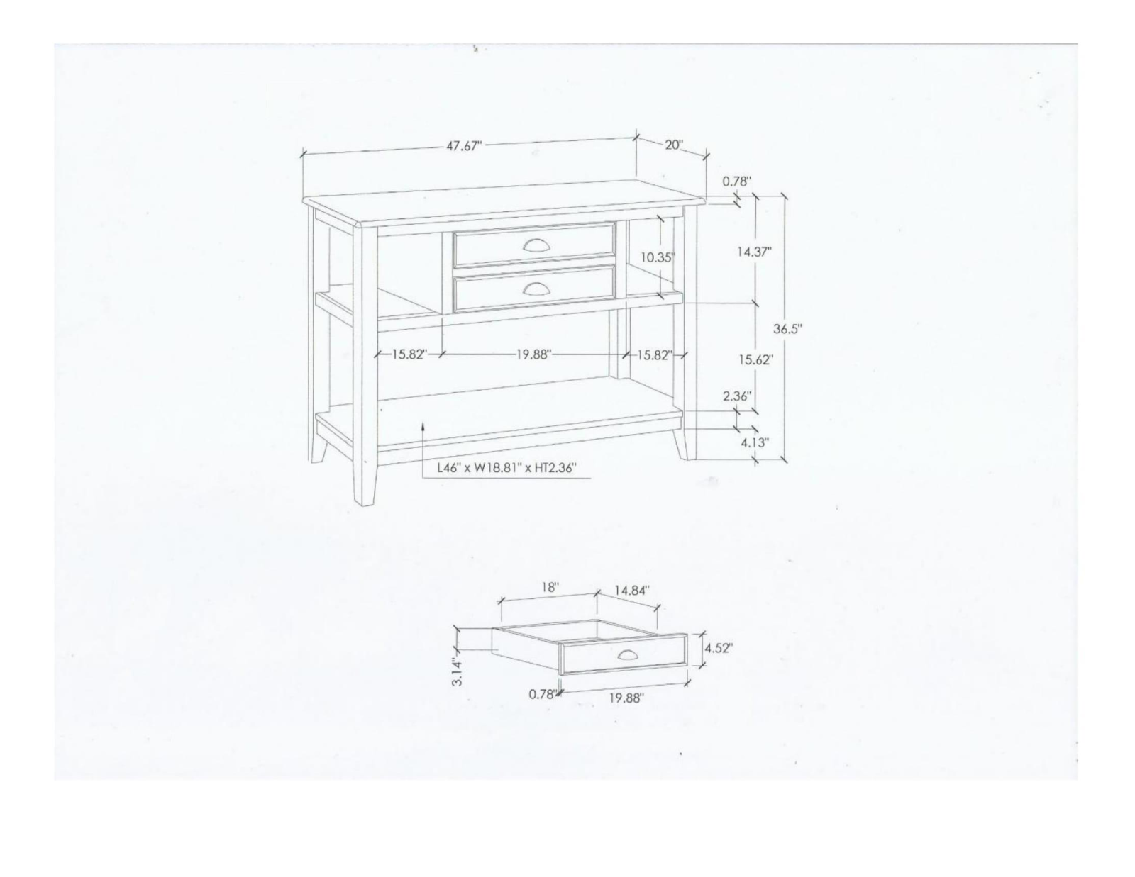 Three Posts™ THPS1028 Dimensions - ManualMachine.com