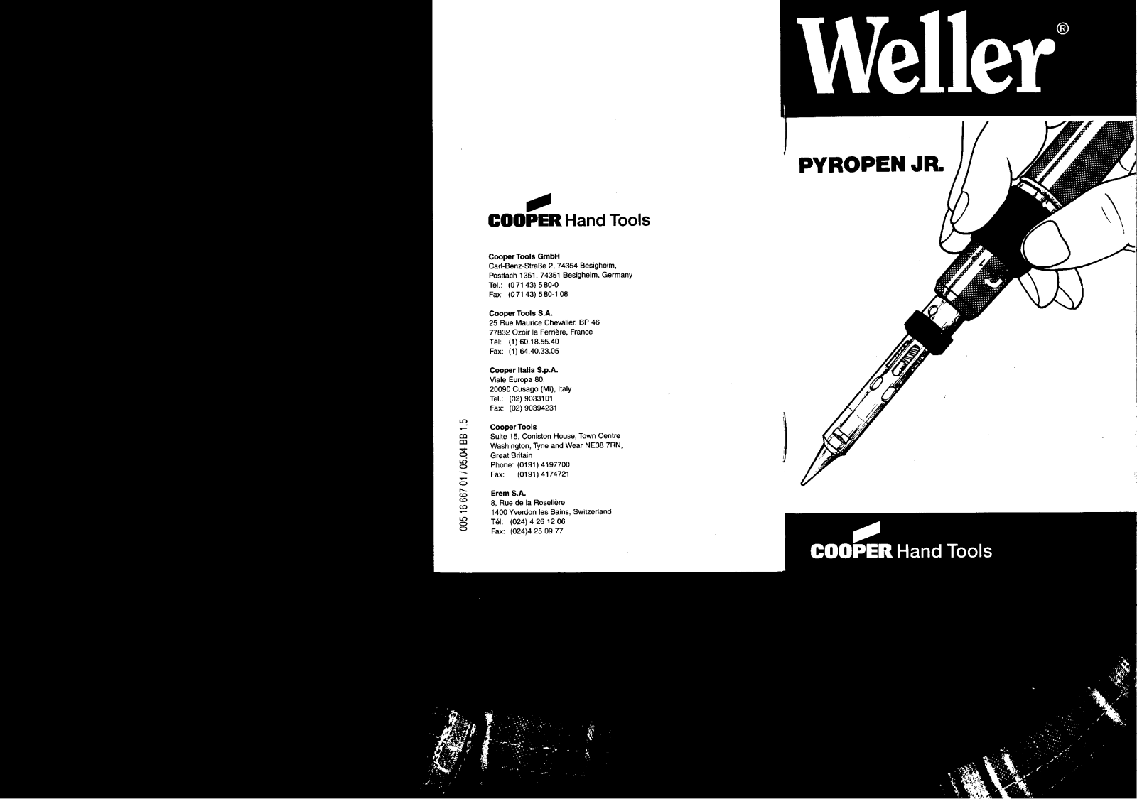 Weller Pyropen JR User guide