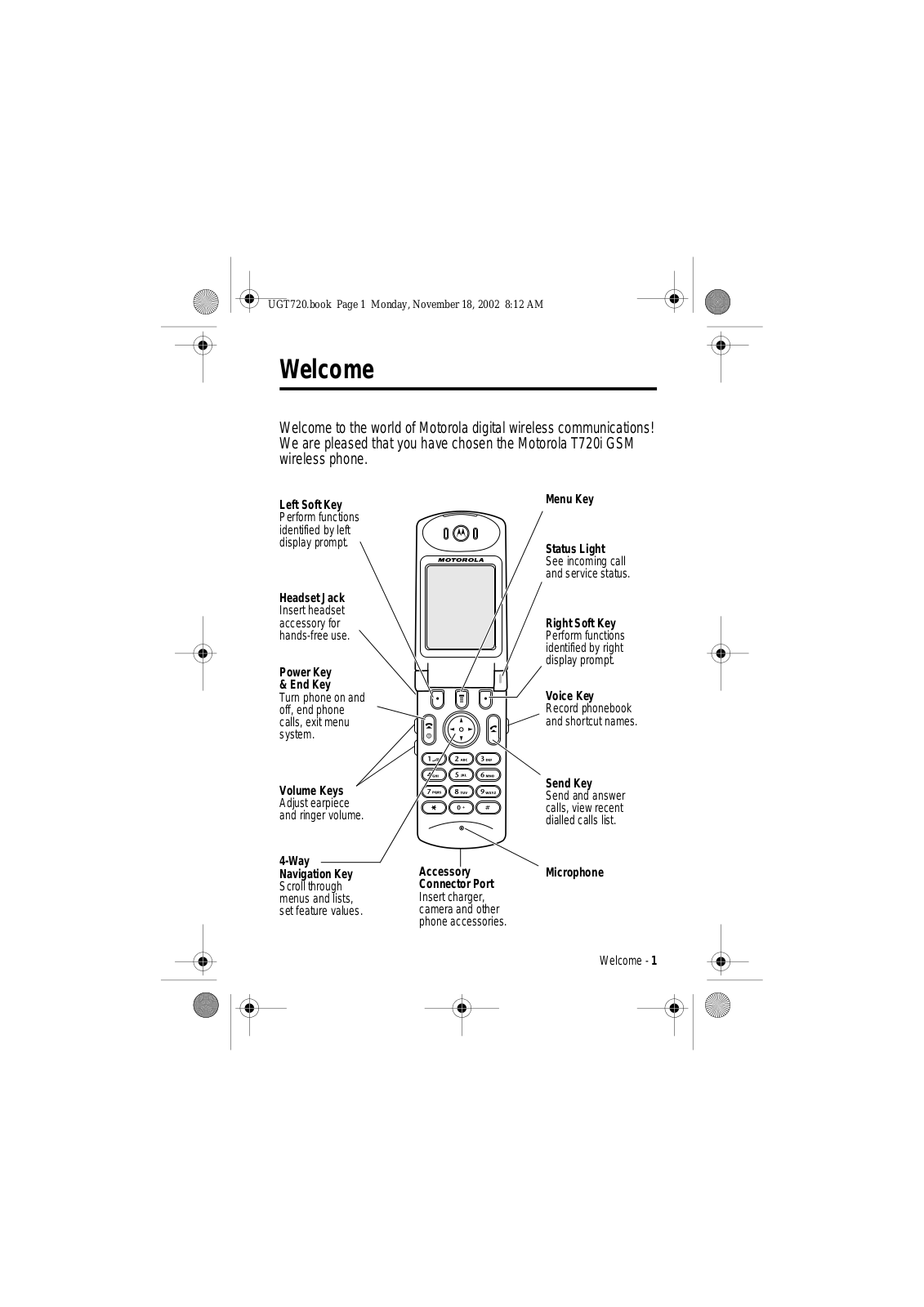 Motorola T720i User Manual