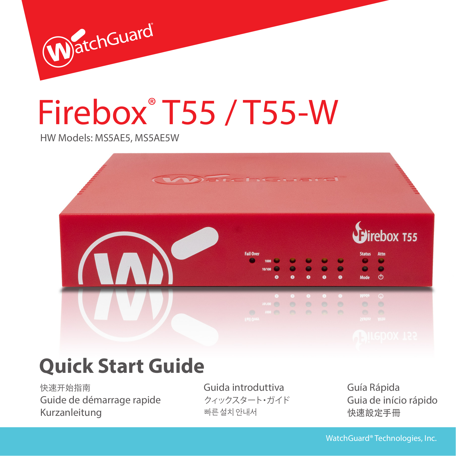 WatchGuard Technologies MS5AE5W Users Manual