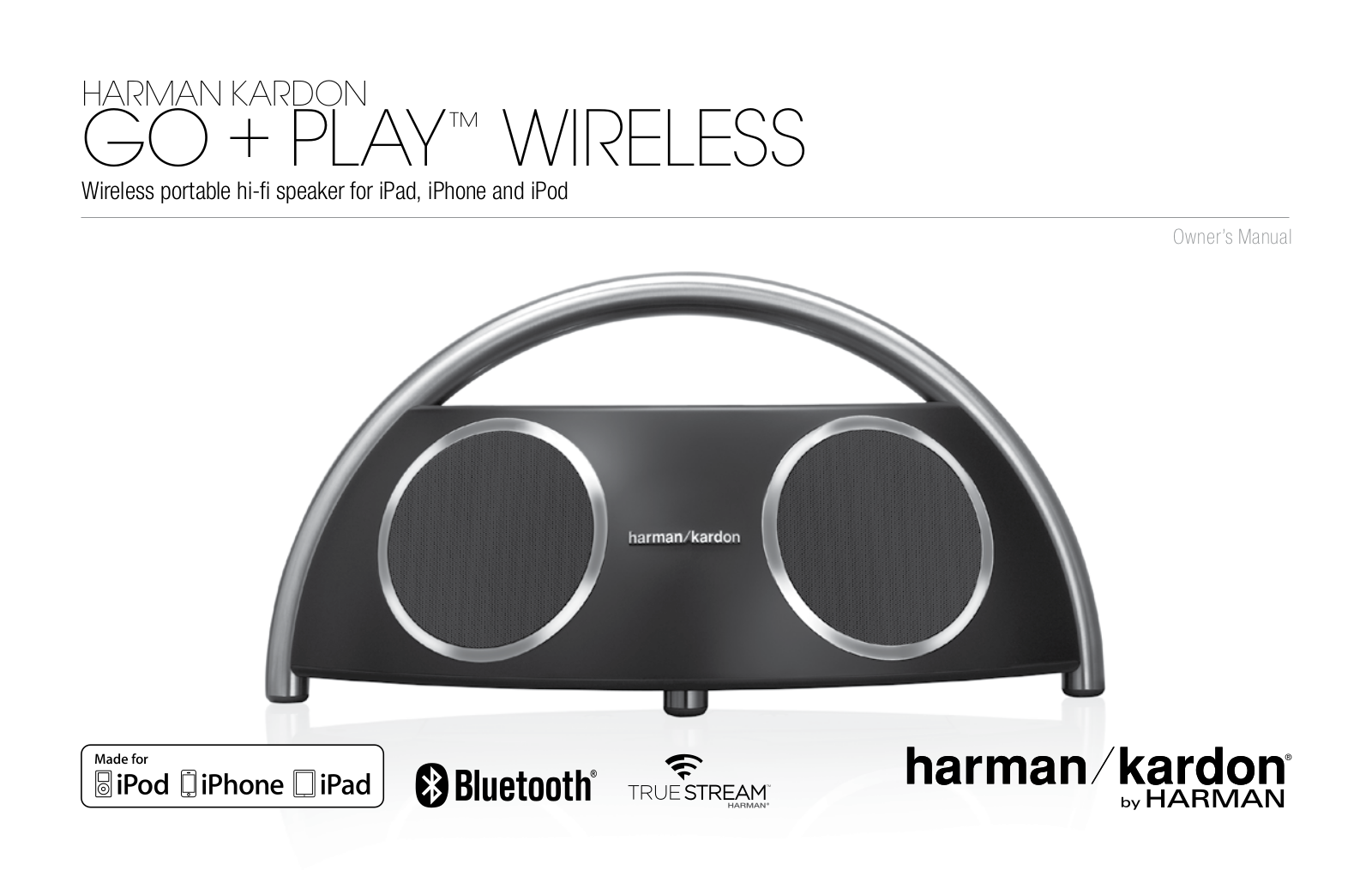 Harman kardon Go + Play Wireless User Manual