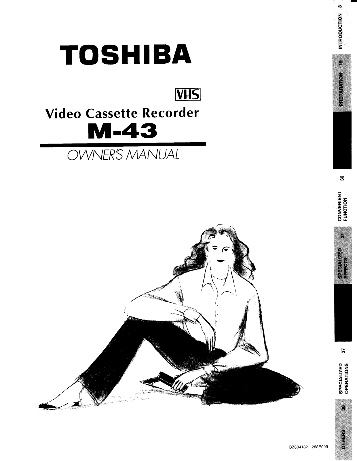 Toshiba M43 User Manual