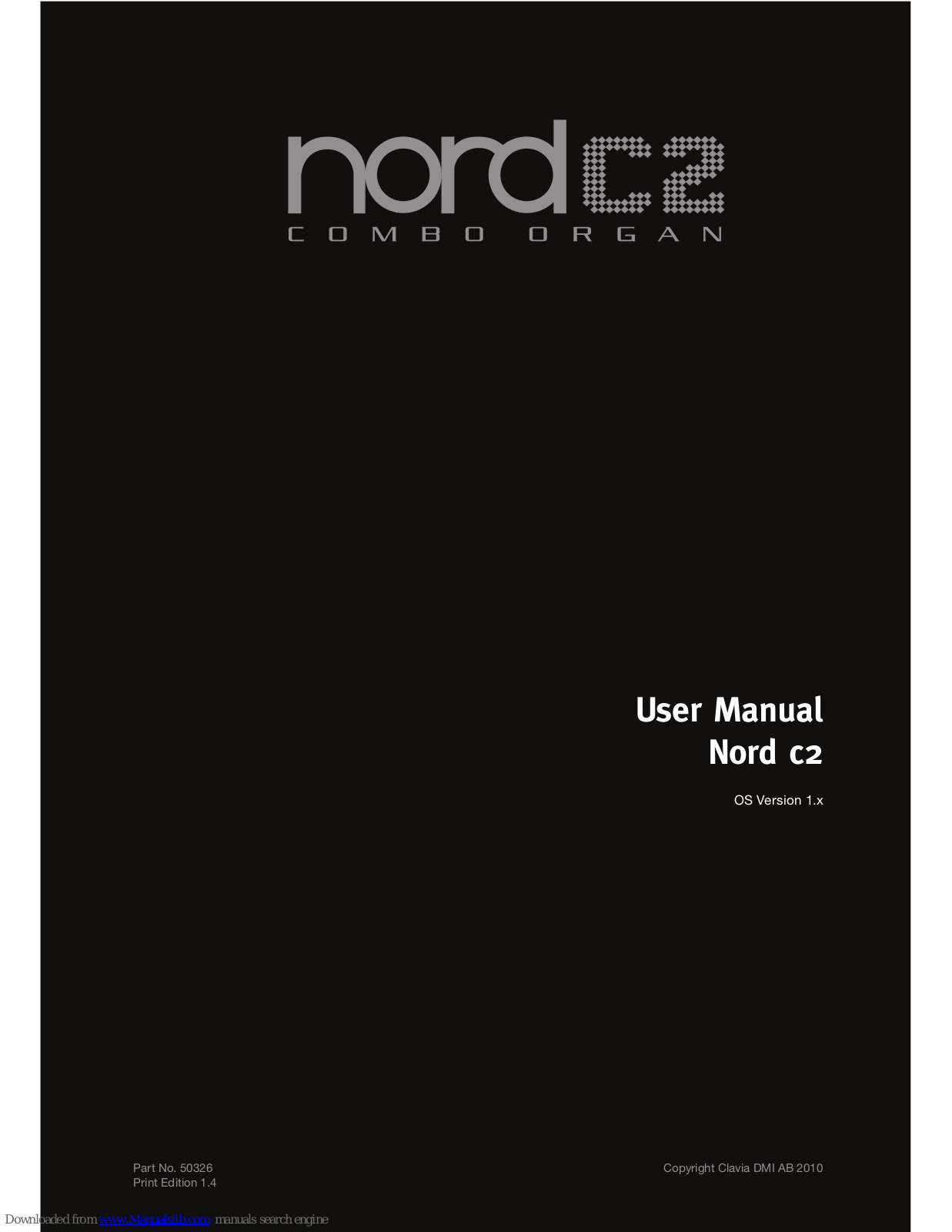 nord C2 User Manual