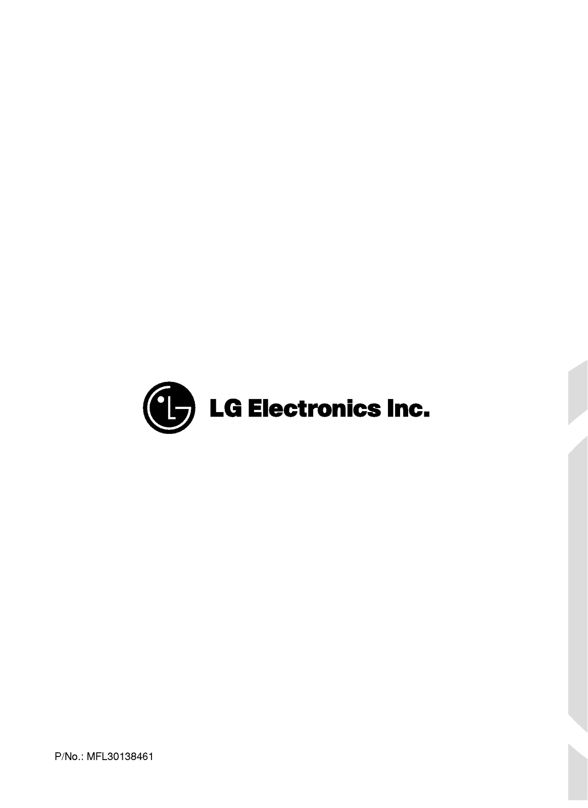 Lg WD-14312RDA User Manual