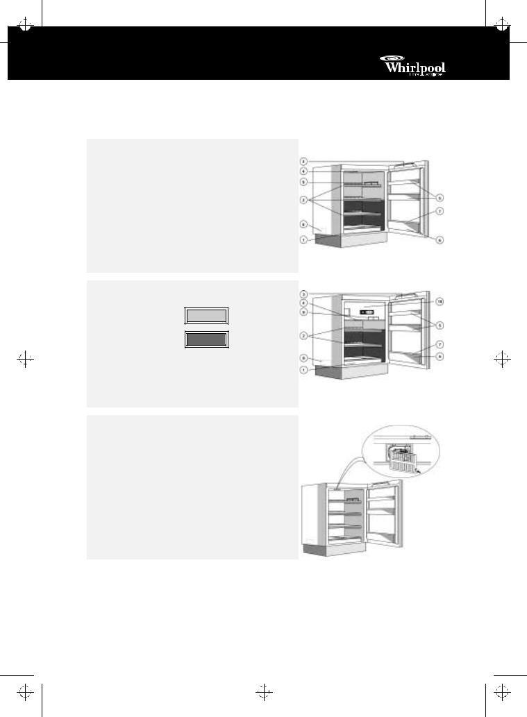 WHIRLPOOL AFG 571 User Manual