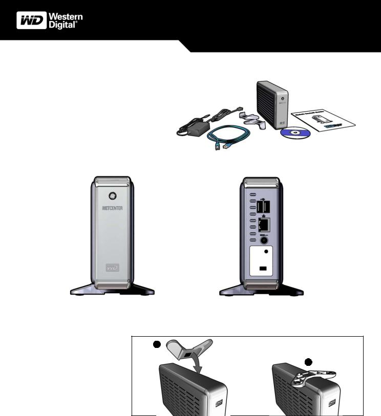 Western Digital WD NetCenter Quick Install Guide