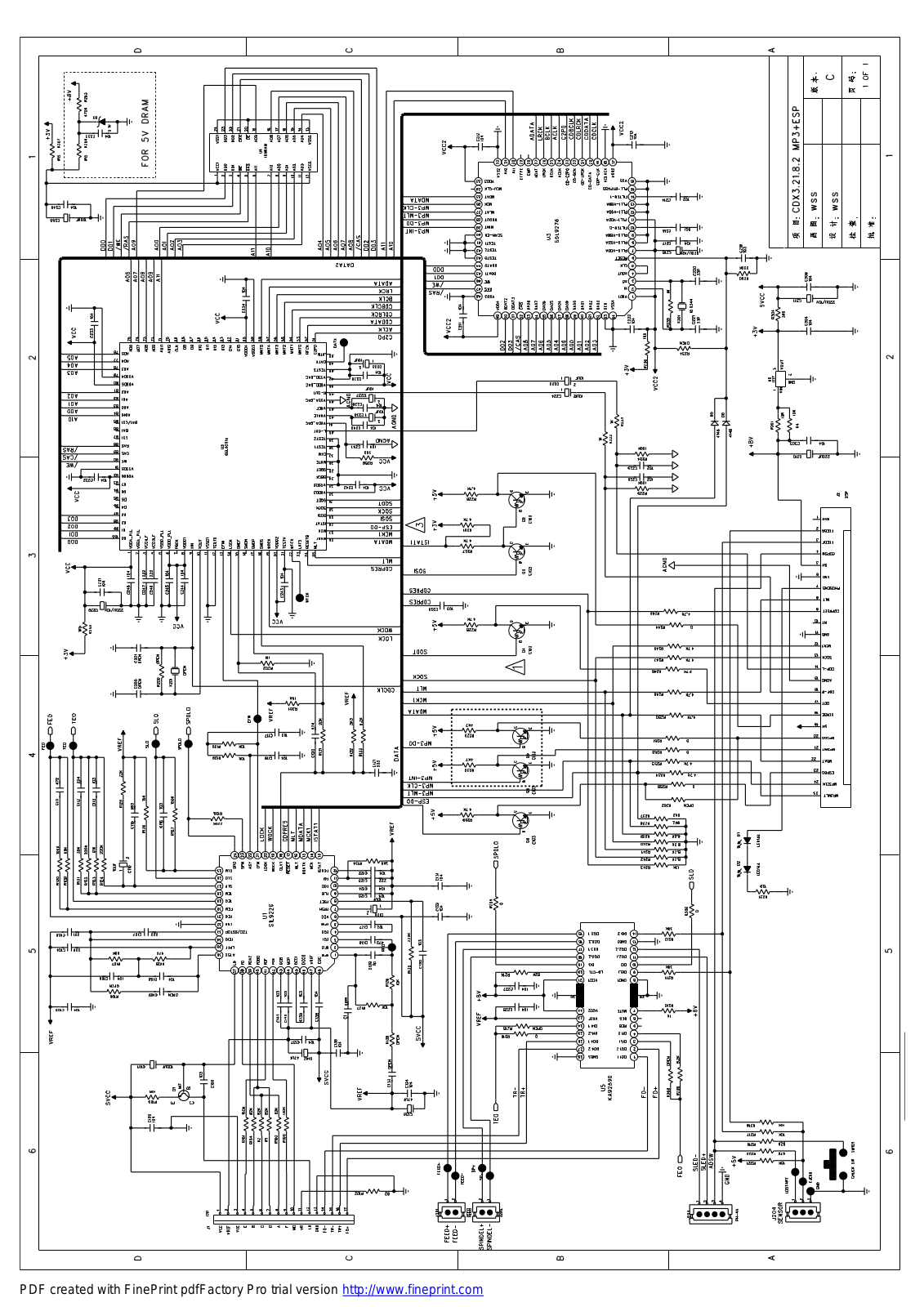 Vitek VT-3605 SCHEMATIC CD