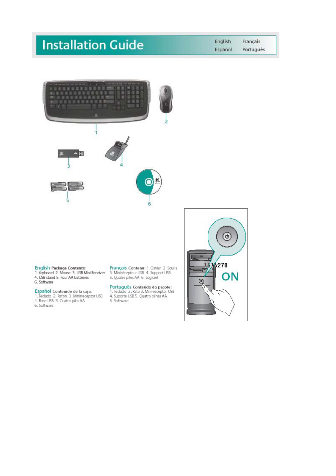 Logitech Far East YRBA78 User Manual - ManualMachine.com