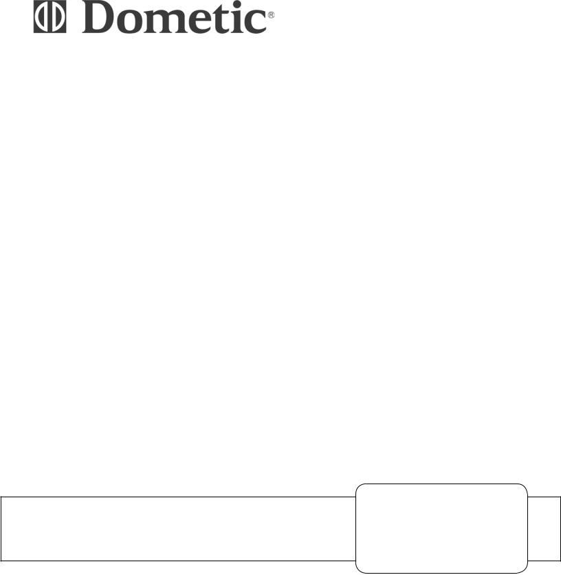 Dometic RM1350 PARTS LIST