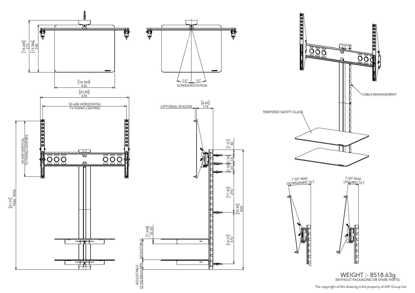 Avf ESL822B User Manual