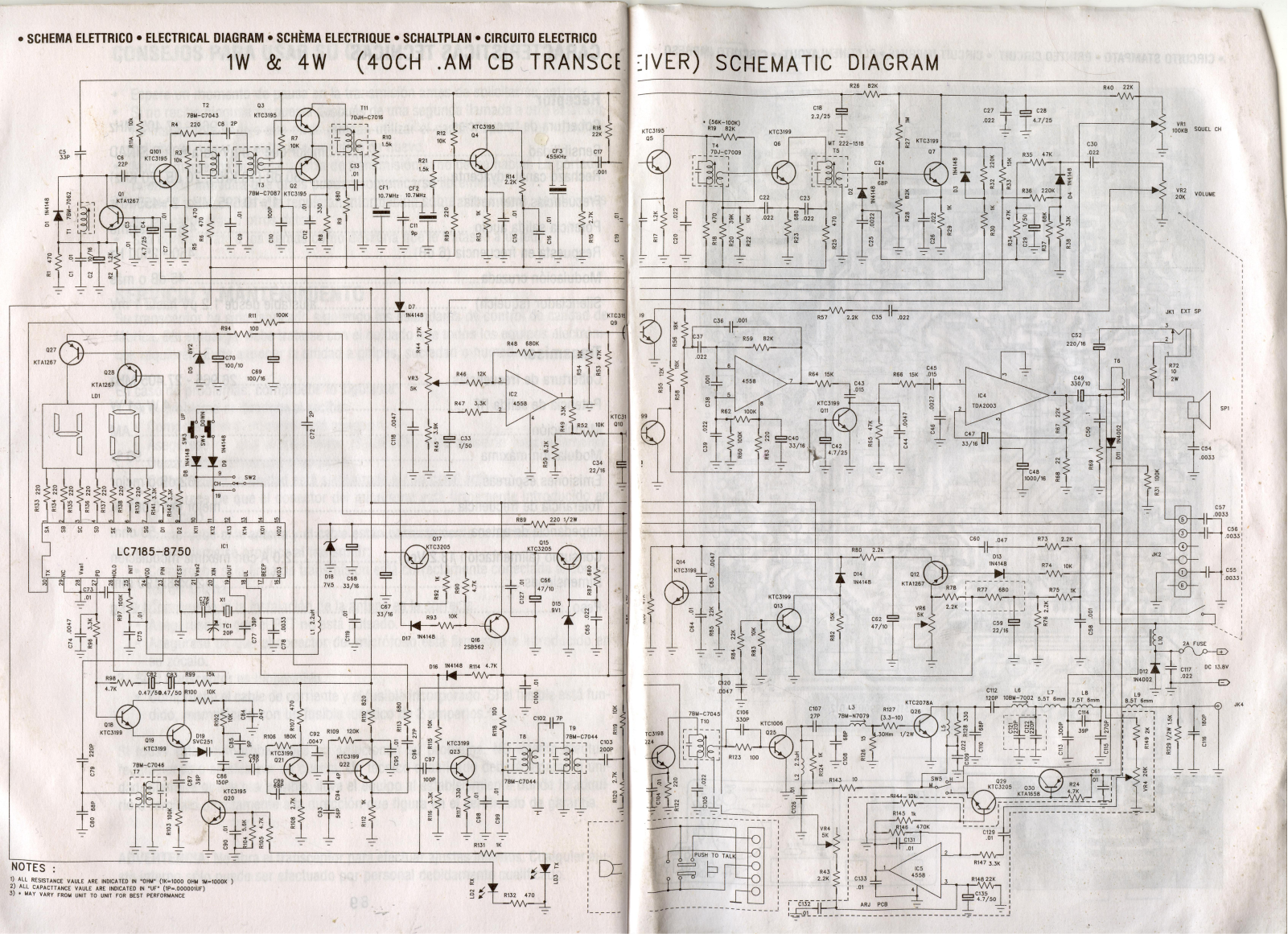 Alan 199A Schematic