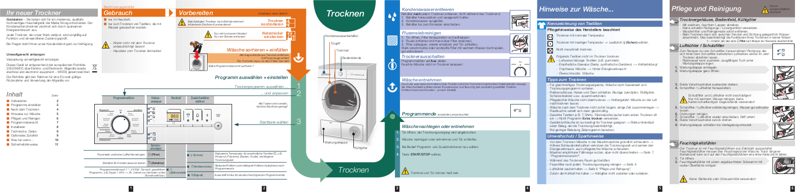 Smeg CDL83 User Manual