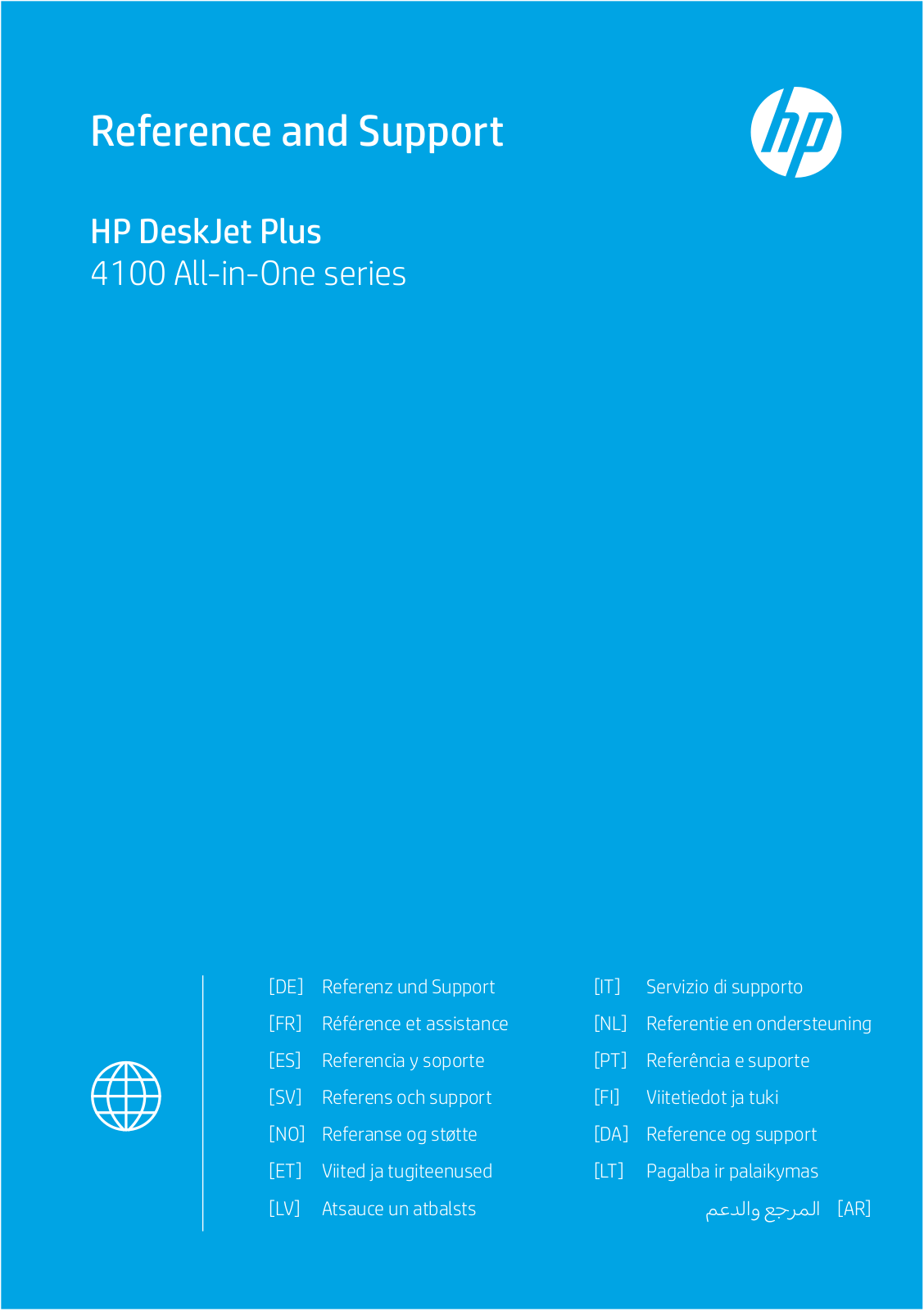 HP DeskJet Plus 4120 All-in-One User Manual