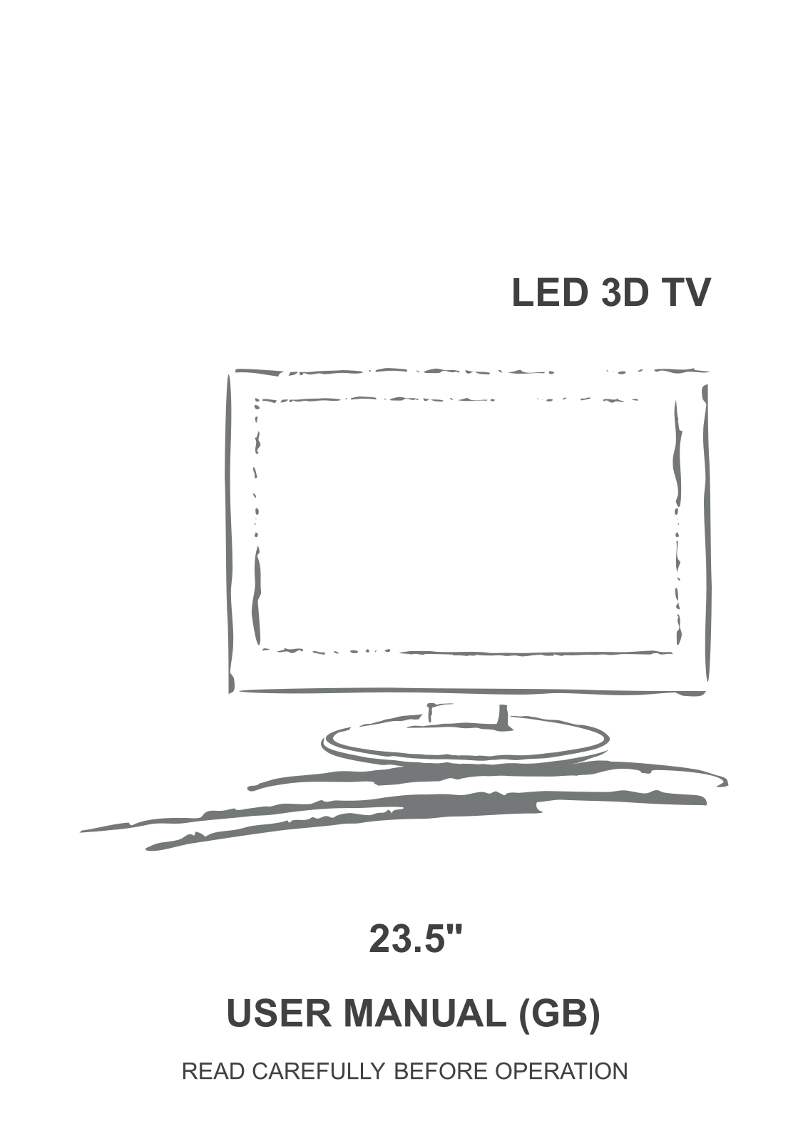 Salora 24LED6200C3D Instruction Manual