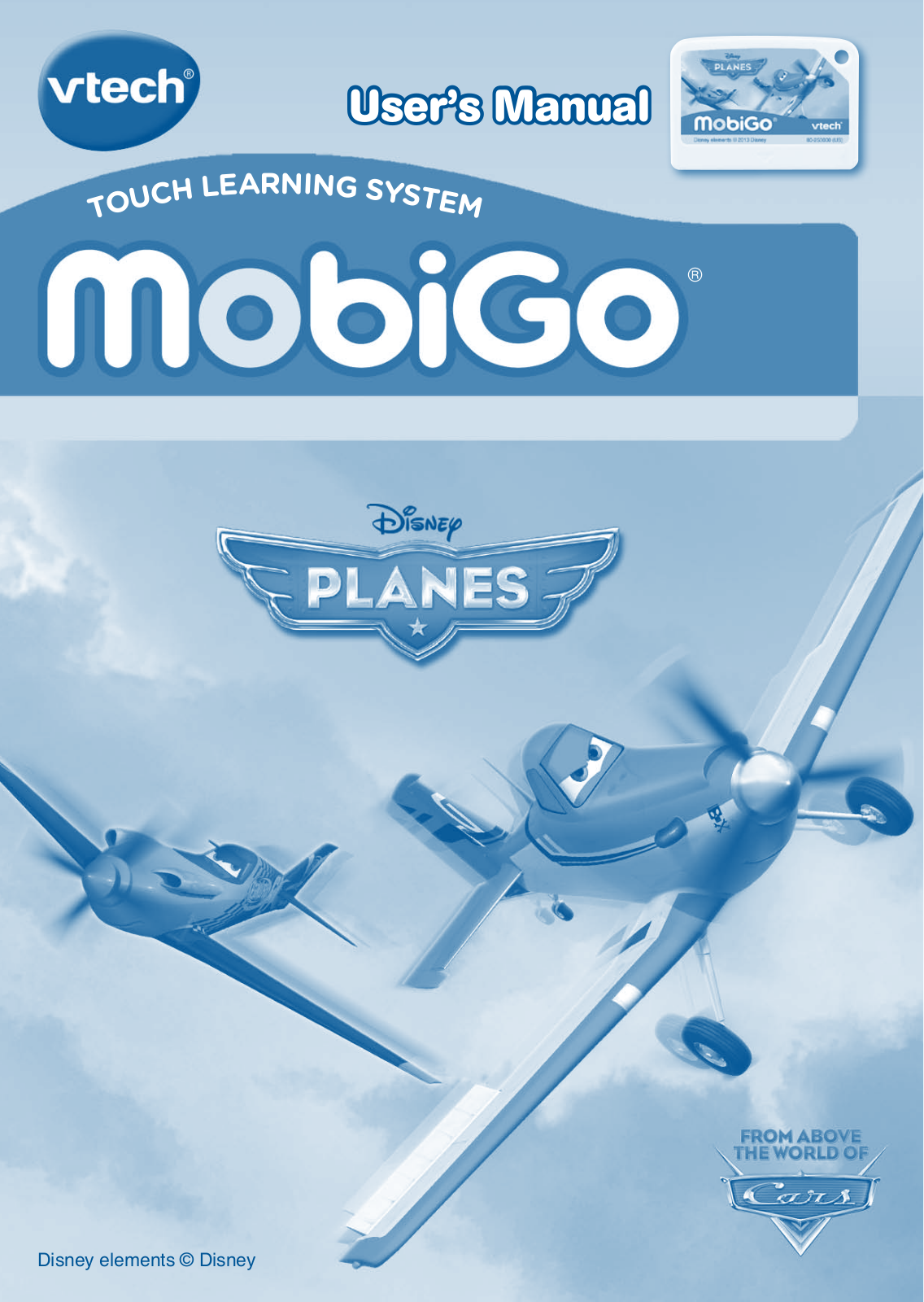 VTech MobiGo Disney Planes Owner's Manual