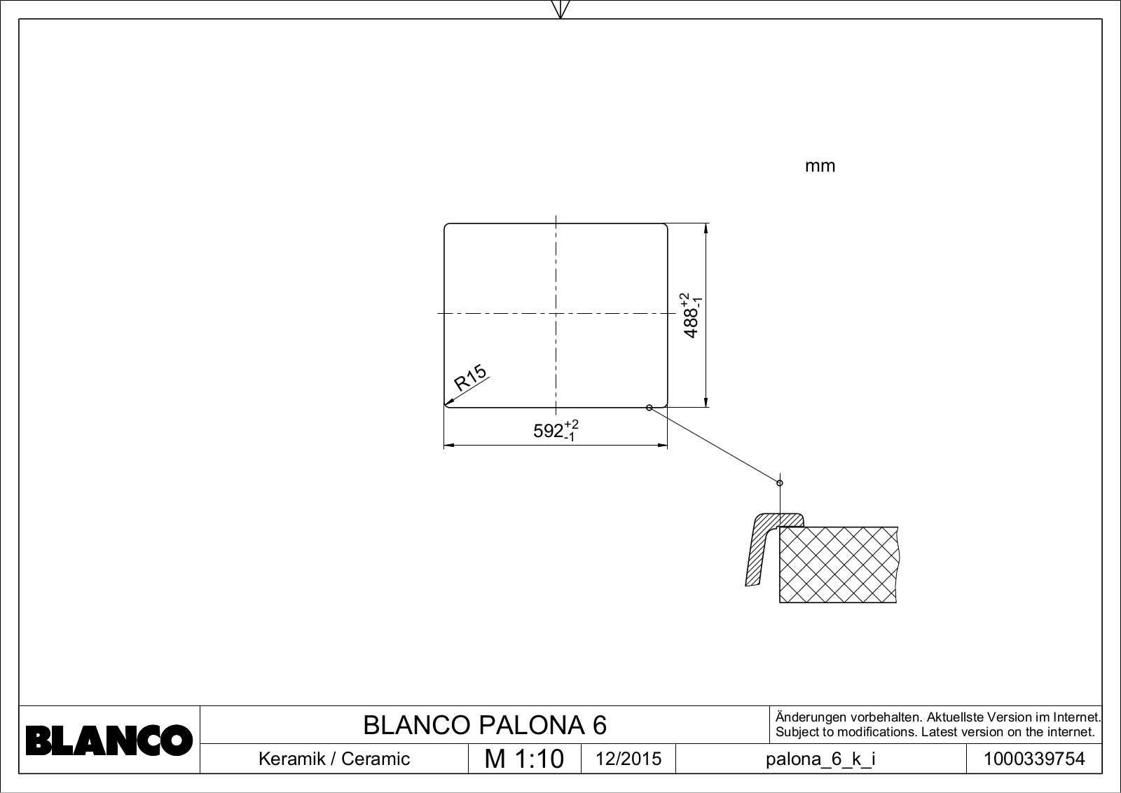 Blanco Palona 6 Service Manual