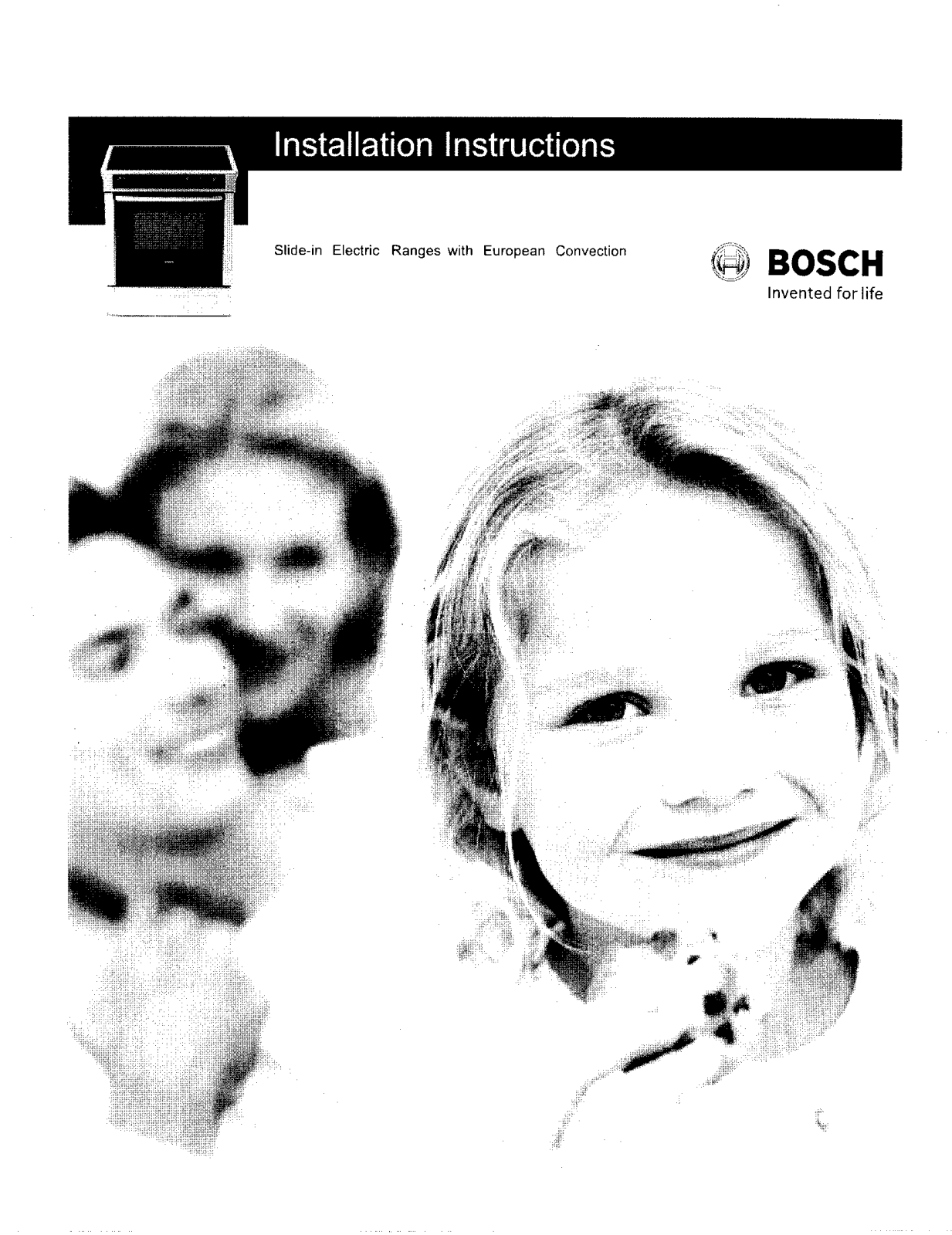 Bosch HES7252U/01, HES7152U/01, HEI7282U/01, HEI7152U/01, HEI7132U/06 Installation Guide