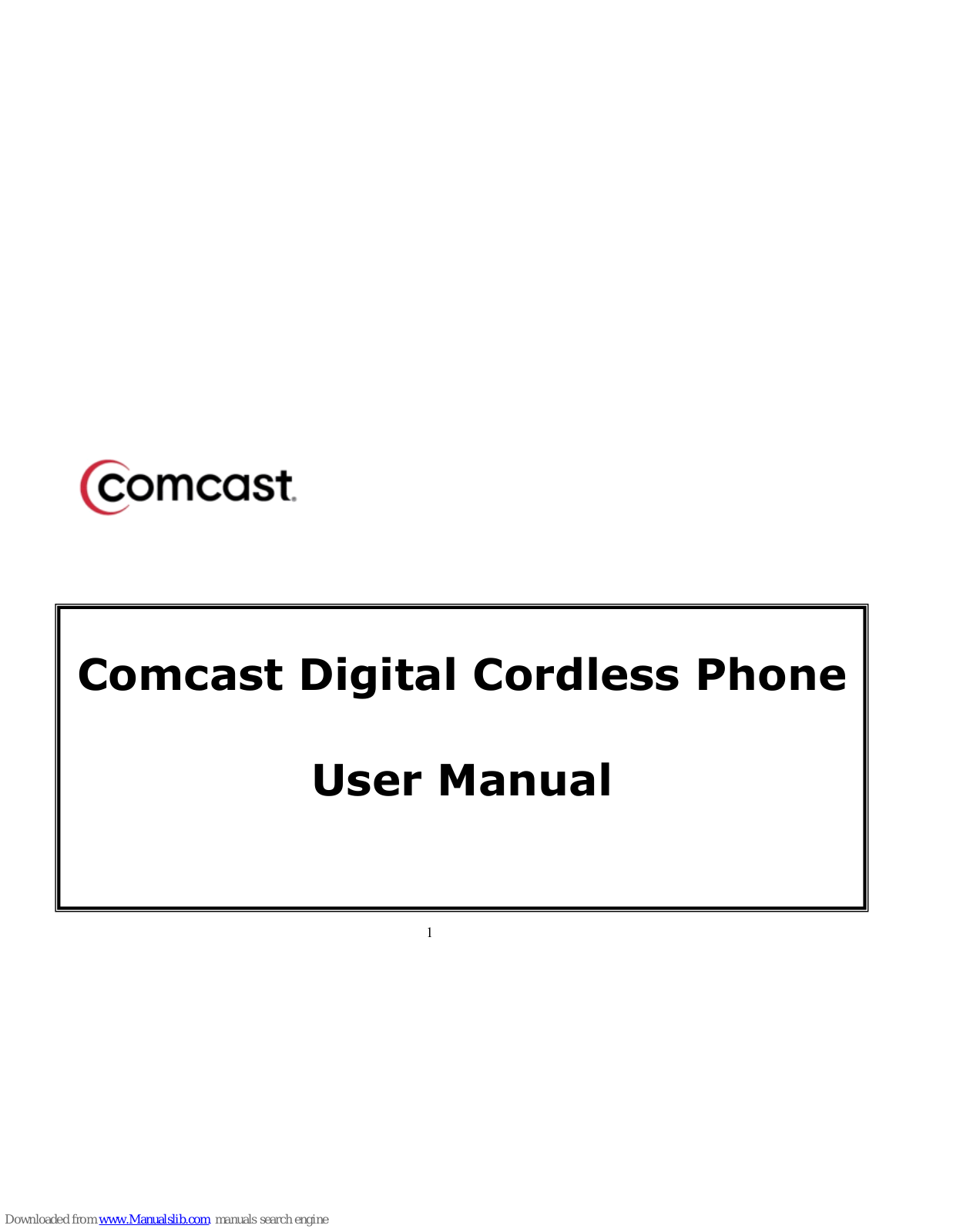Comcast 8301 User Manual - ManualMachine.com