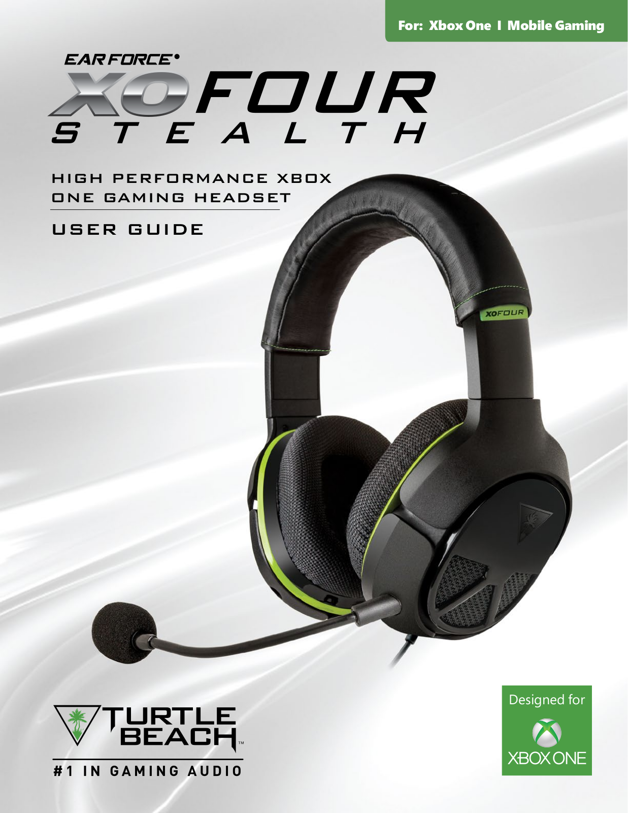 Turtle Beach XO FOUR Stealth Instruction manual