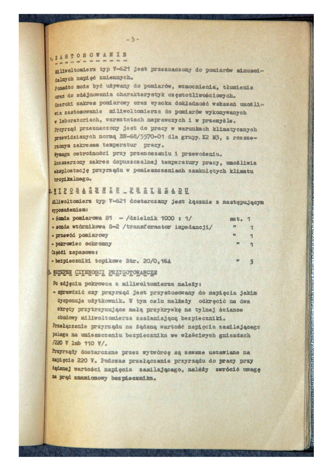 Polskie V621 User Manual