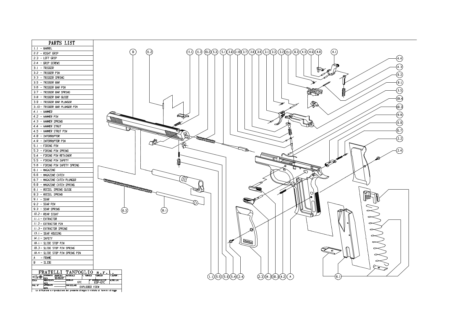 tanfoglio stock, combat User Guide