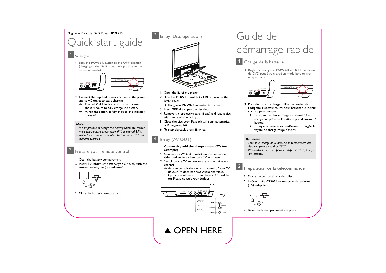 Philips Magnavox MPD8710 User Manual