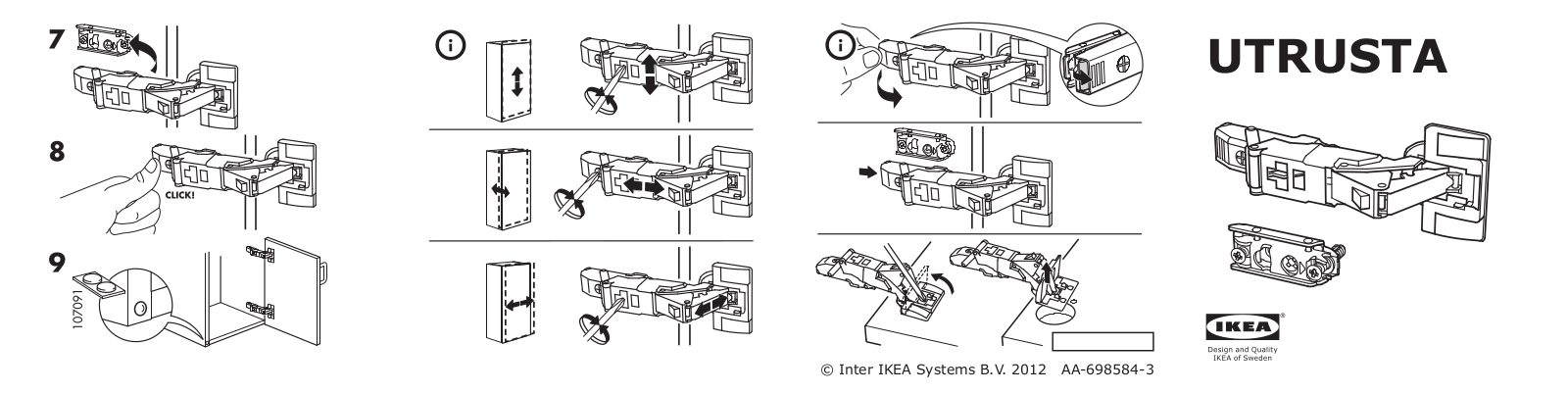 Ikea 00204648 Assembly instructions
