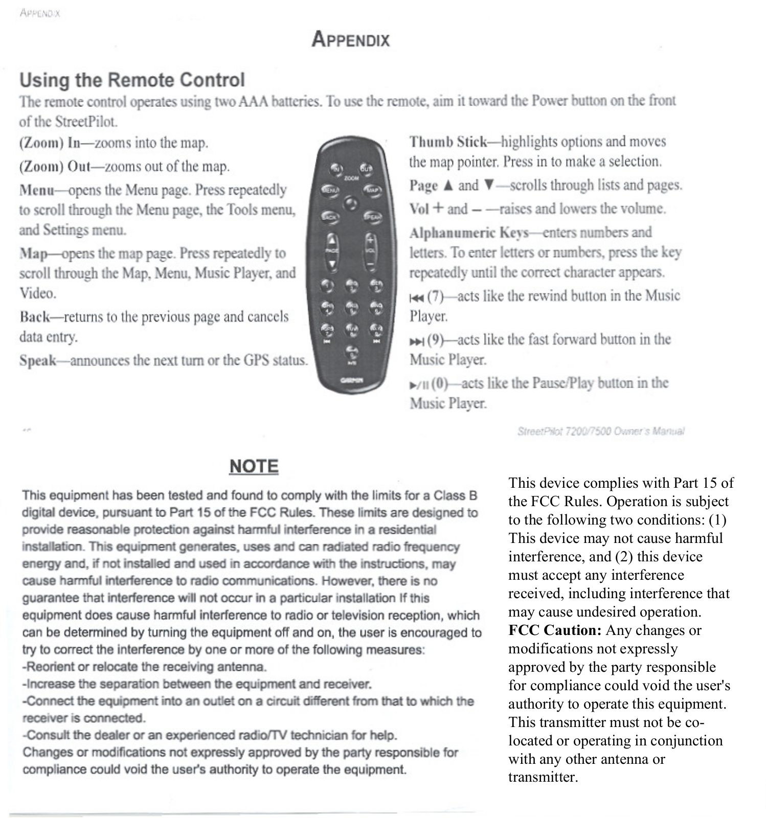 Garmin 00653 Users Manual