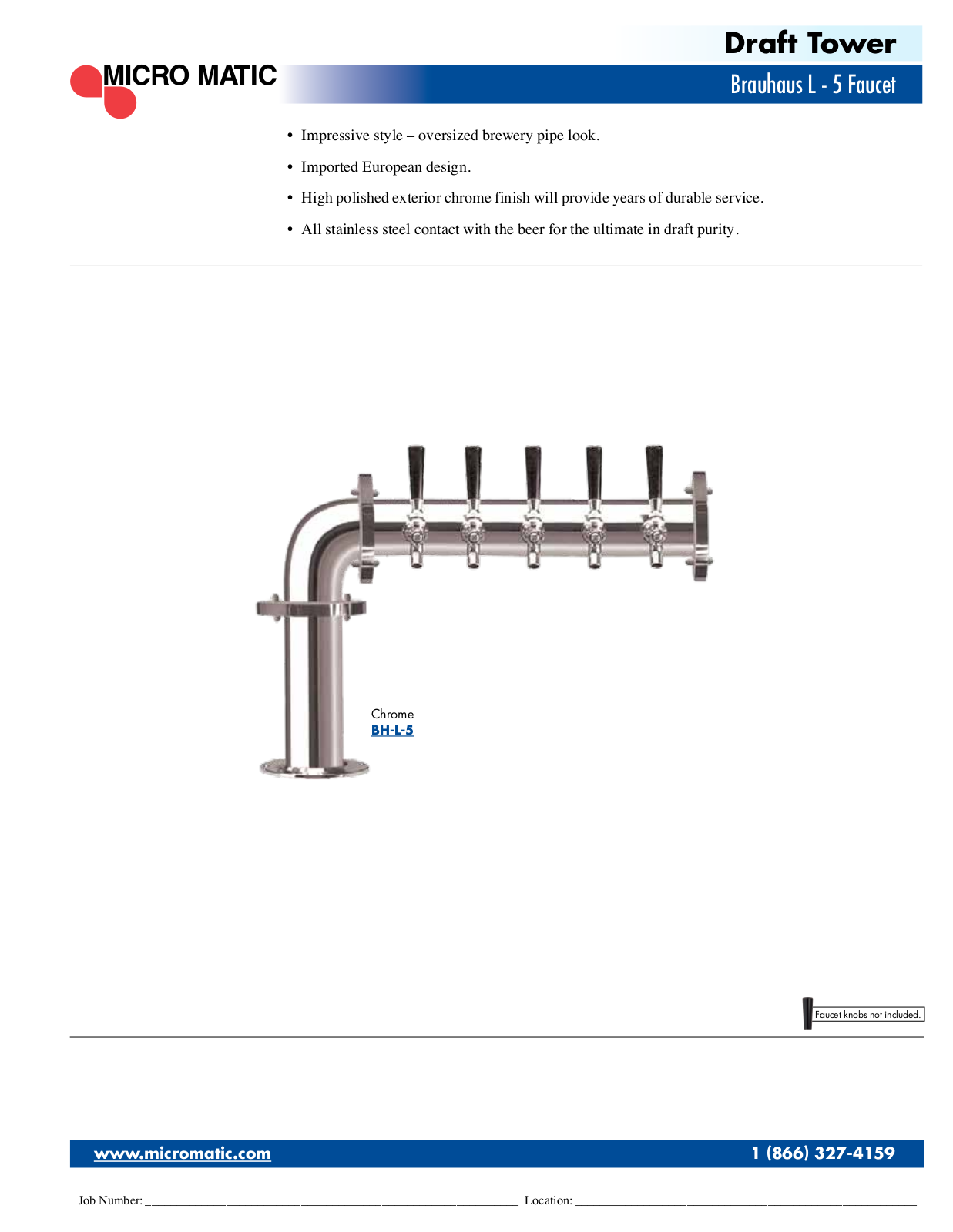 Micro Matic BH-L-5 User Manual