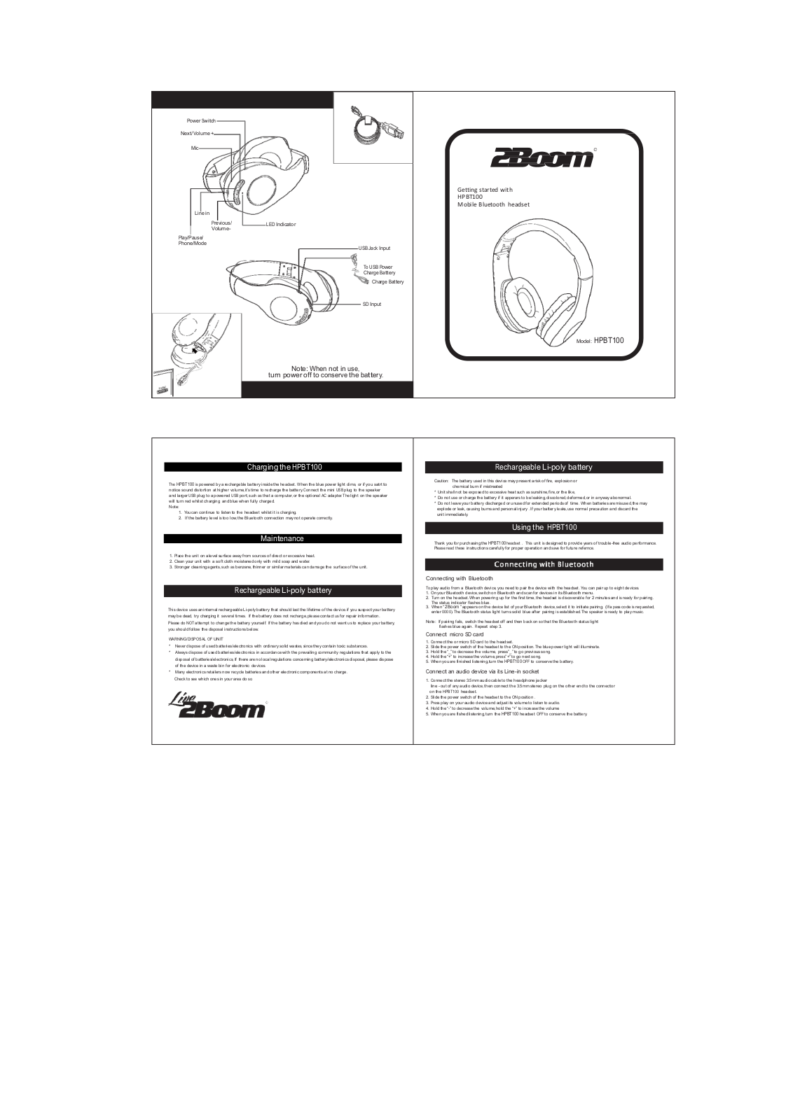 MioStar MH-100 User Manual