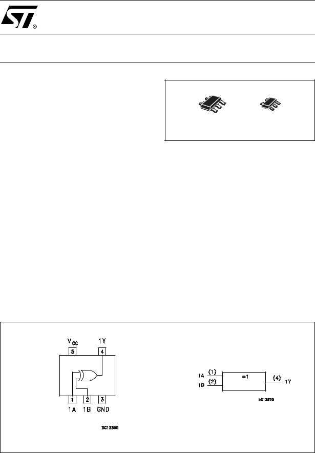 ST 74V1G86 User Manual