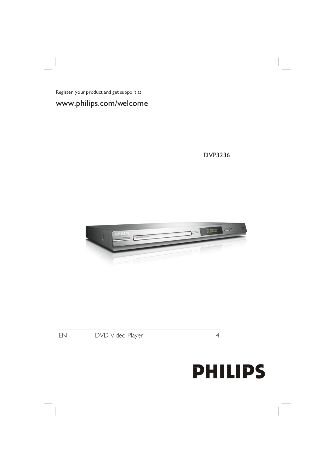 Philips DVP3236, DVP3236X-94, DVP3236X User Manual