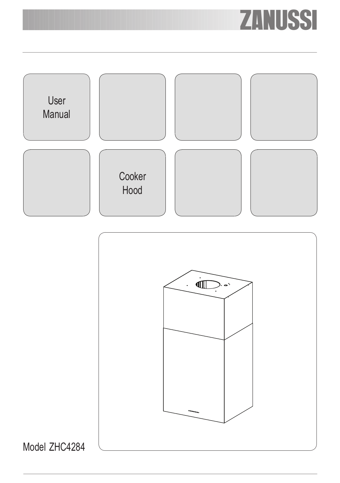 Zanussi ZHC4284 User Manual