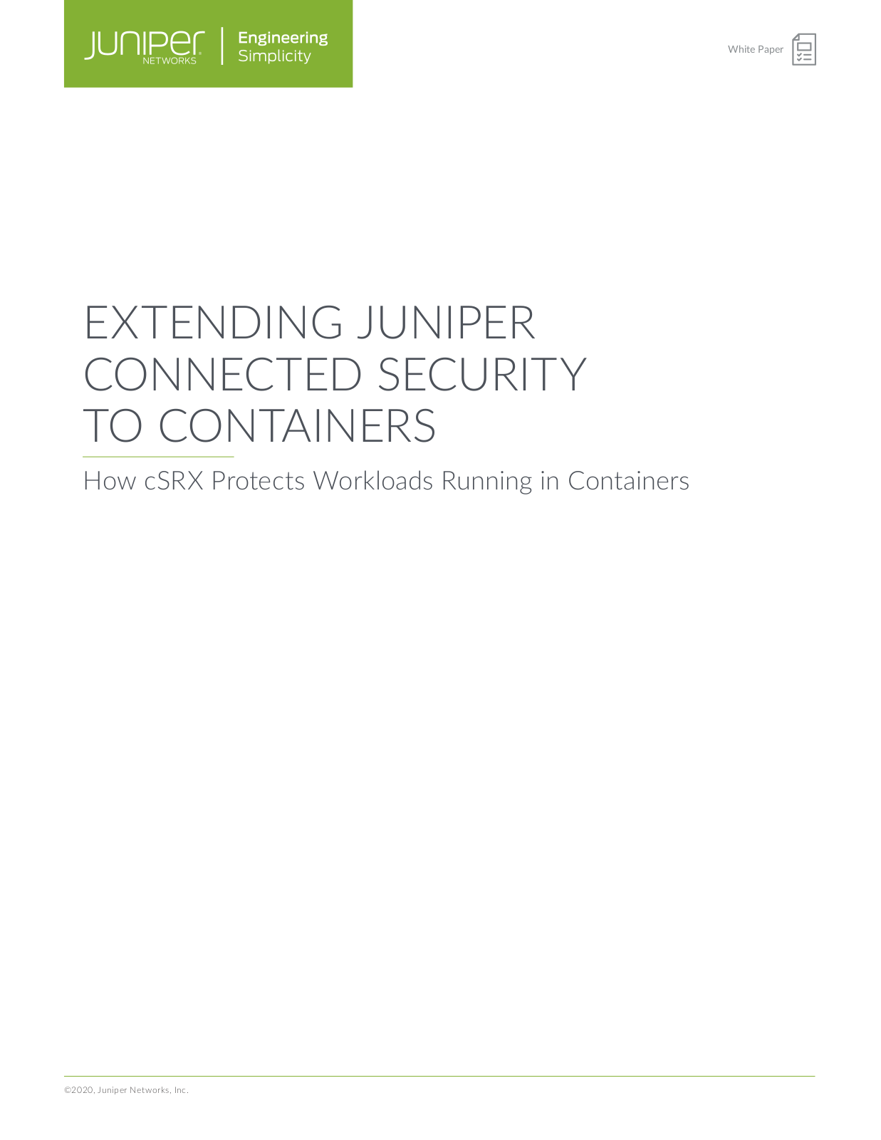 Juniper CONNECTED SECURITY User Manual