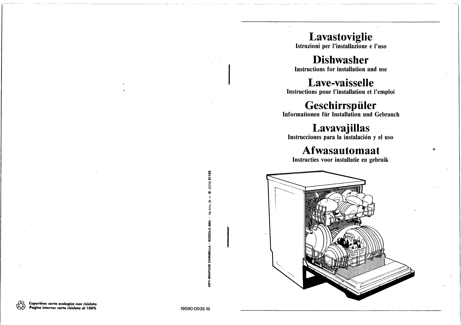 SMEG 608L, GVW630, KSA780, KSA780NE, LSE966N User Manual