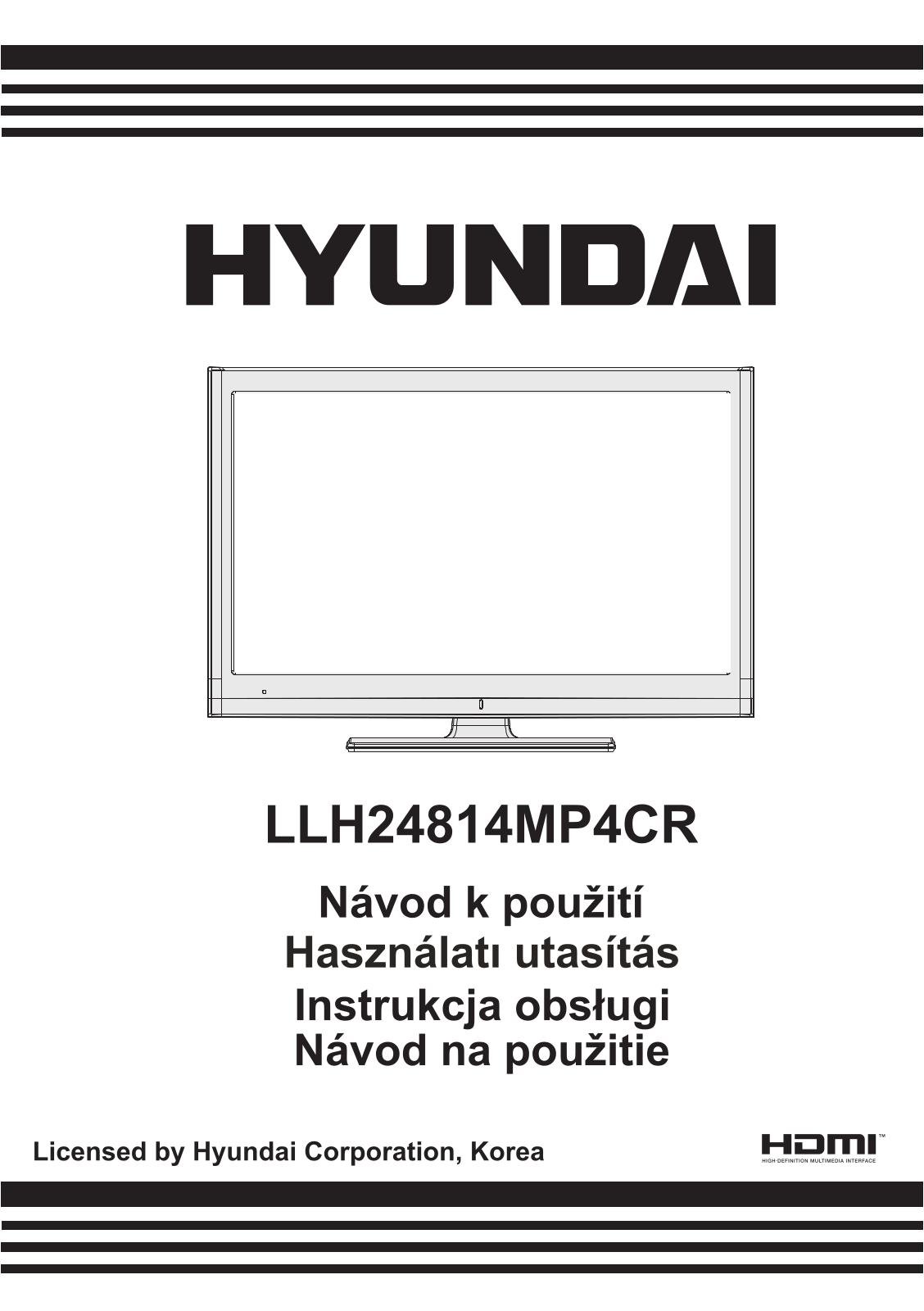 Hyundai LLH 24814 MP4CR User Manual