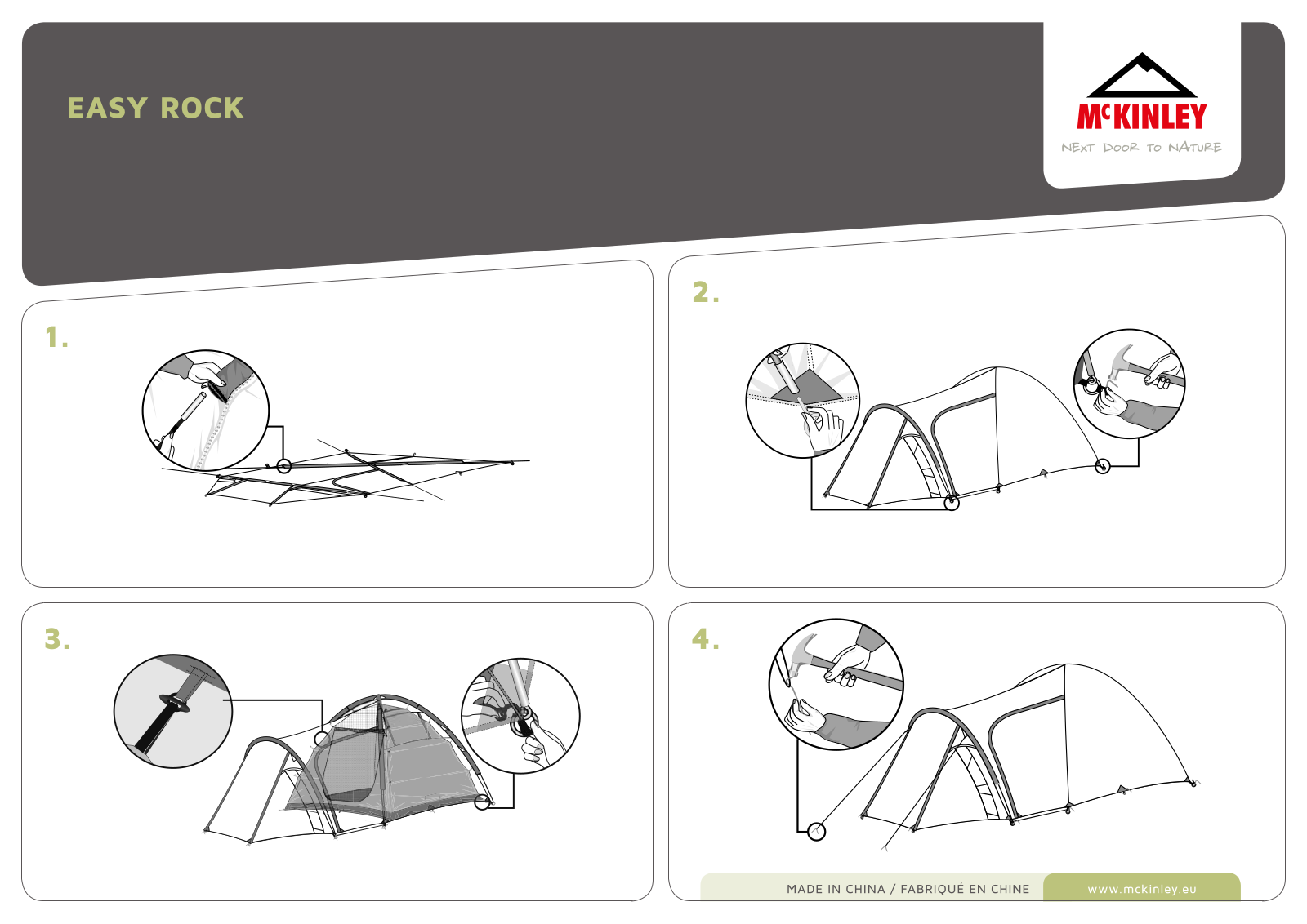 McKinley Easy Rock User Manual