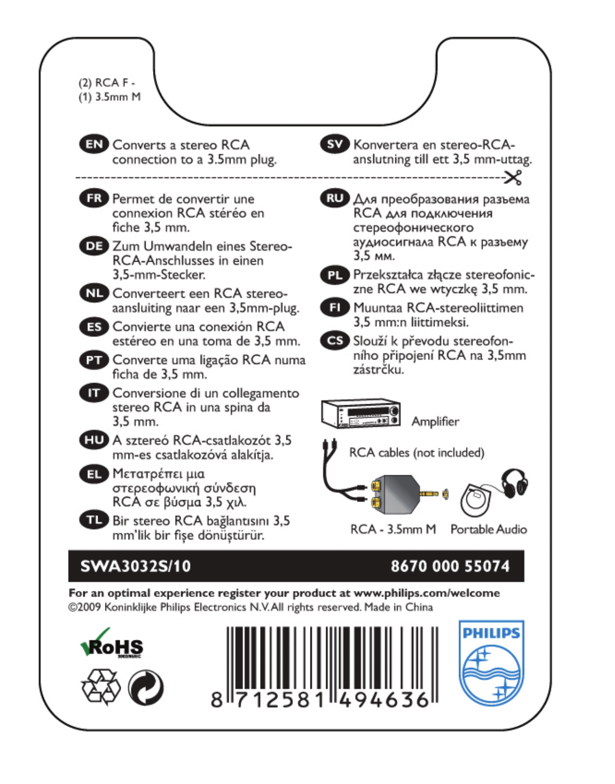 Philips SWA3032S/10, SWA3032W/10 BROCHURE