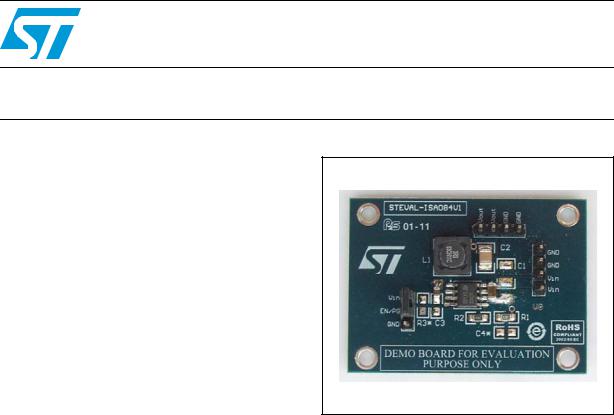 ST ISA084V1 User Manual