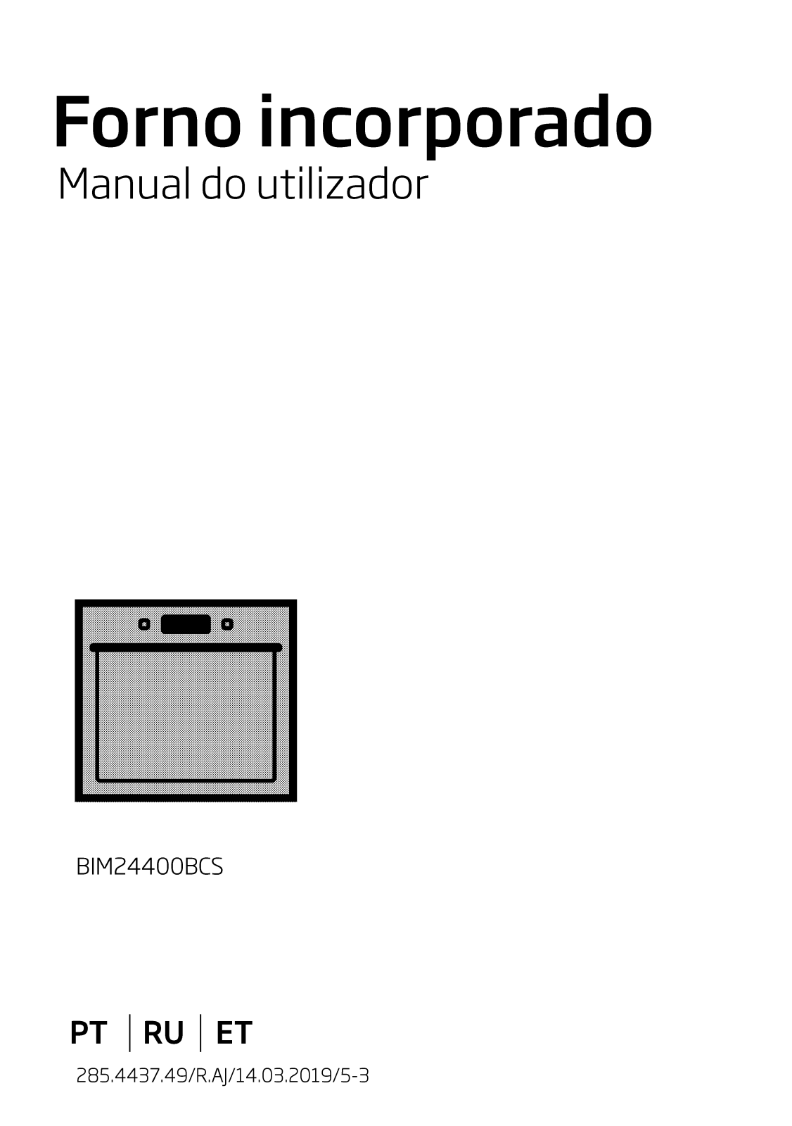 Beko BIM 24400 DCS User manual