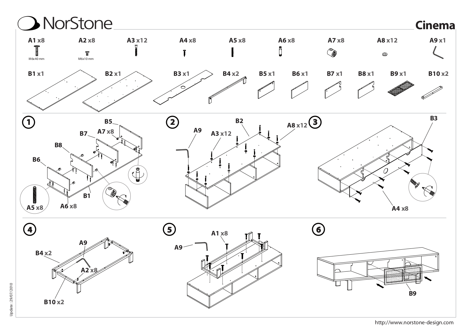Norstone Cinema User guide - ManualMachine.com