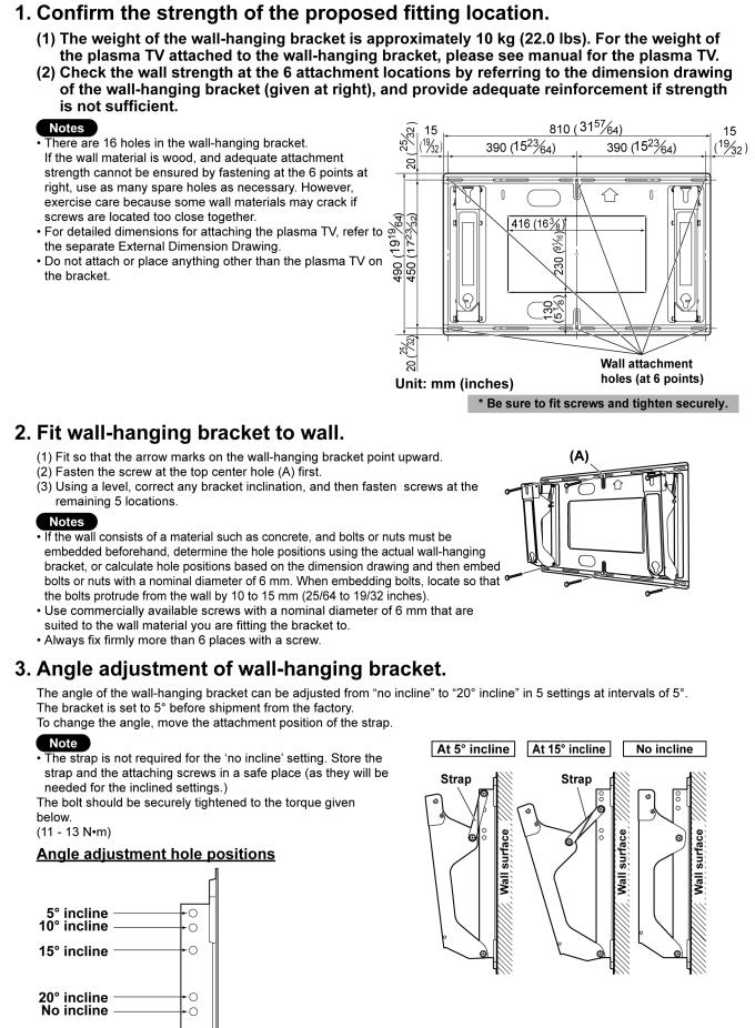 Panasonic TY-WK42PR4W Service Manual